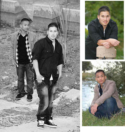 senior photo duo portrait Artist Edge Photography