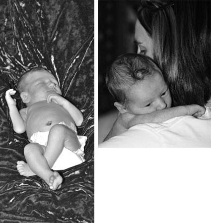 infant mother portrait Artist Edge Photography